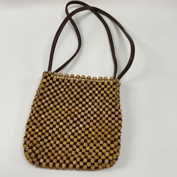 The Sak wood beaded purse - Picture 1 of 7